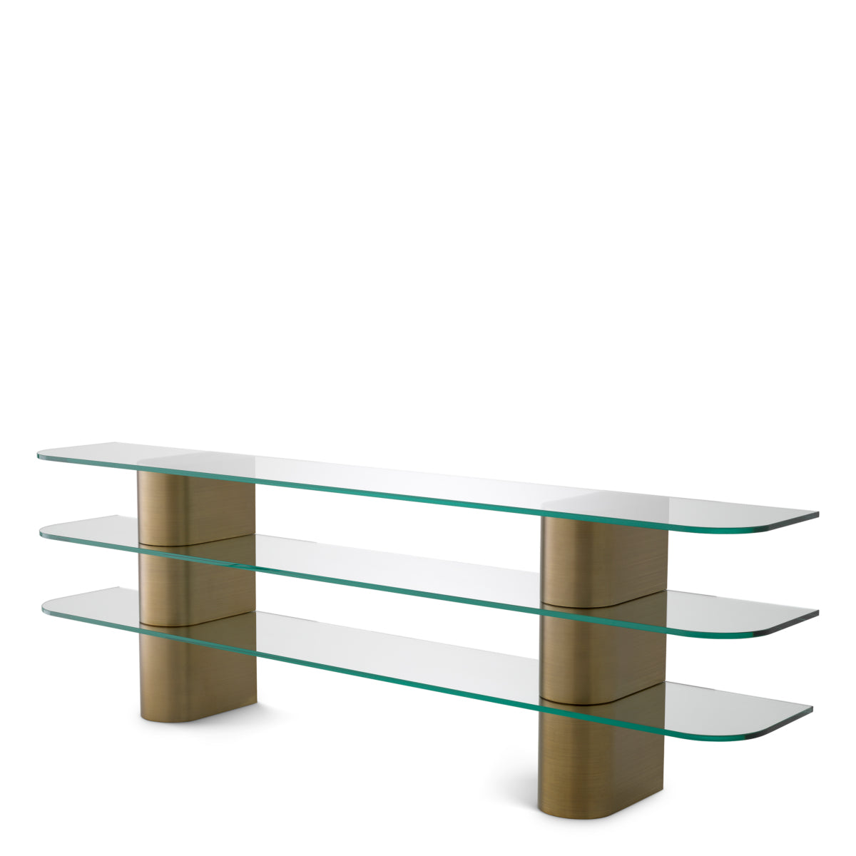 Table console en laiton brossé | Eichholtz Lunden - vue principale | REMO-HOME