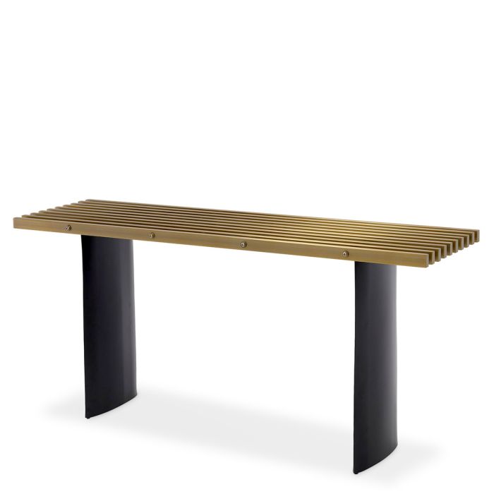 Console en laiton brossé | Eichholtz Vauclair