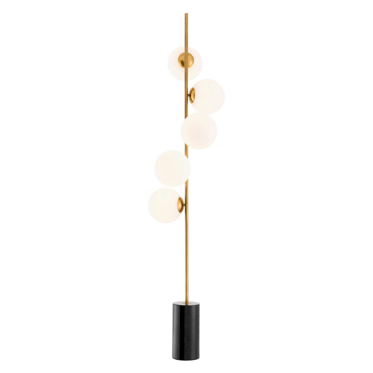 Lampe sur pied en laiton antique | Eichholtz Tempo - vue principale | REMO-HOME