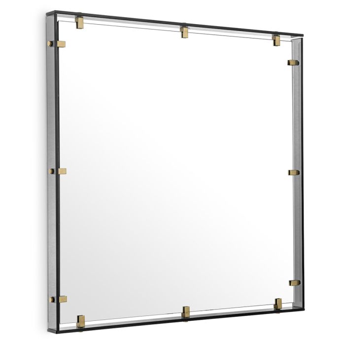 Miroir carré en verre fumé | Eichholtz Verona M