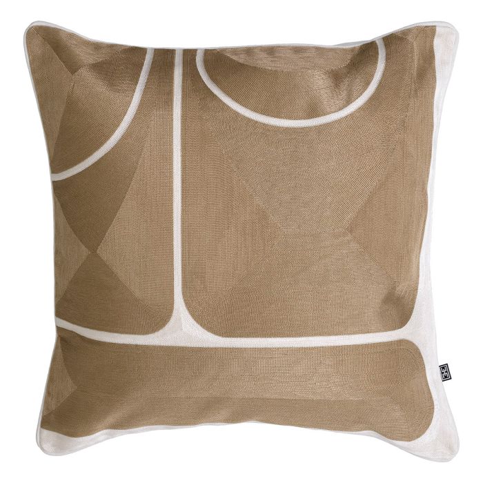 Coussin carré en tissu doré | Eichholtz Sabrosa