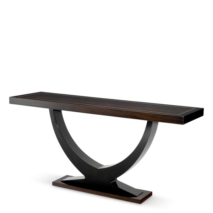 Console en eucalyptus fumé brillant | Eichholtz Umberto