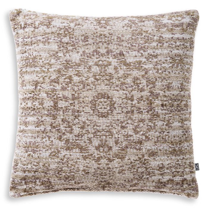Coussin carré en tissu marron | Eichholtz Serene