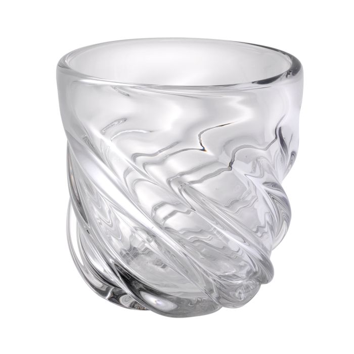 Vase en verre soufflé blanc | Eichholtz Angelito S