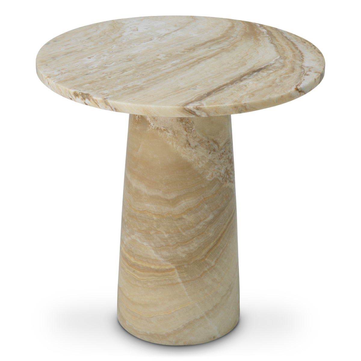 Table d'appoint en marbre blanc | Eichholtz Terry - vue principale | REMO-HOME