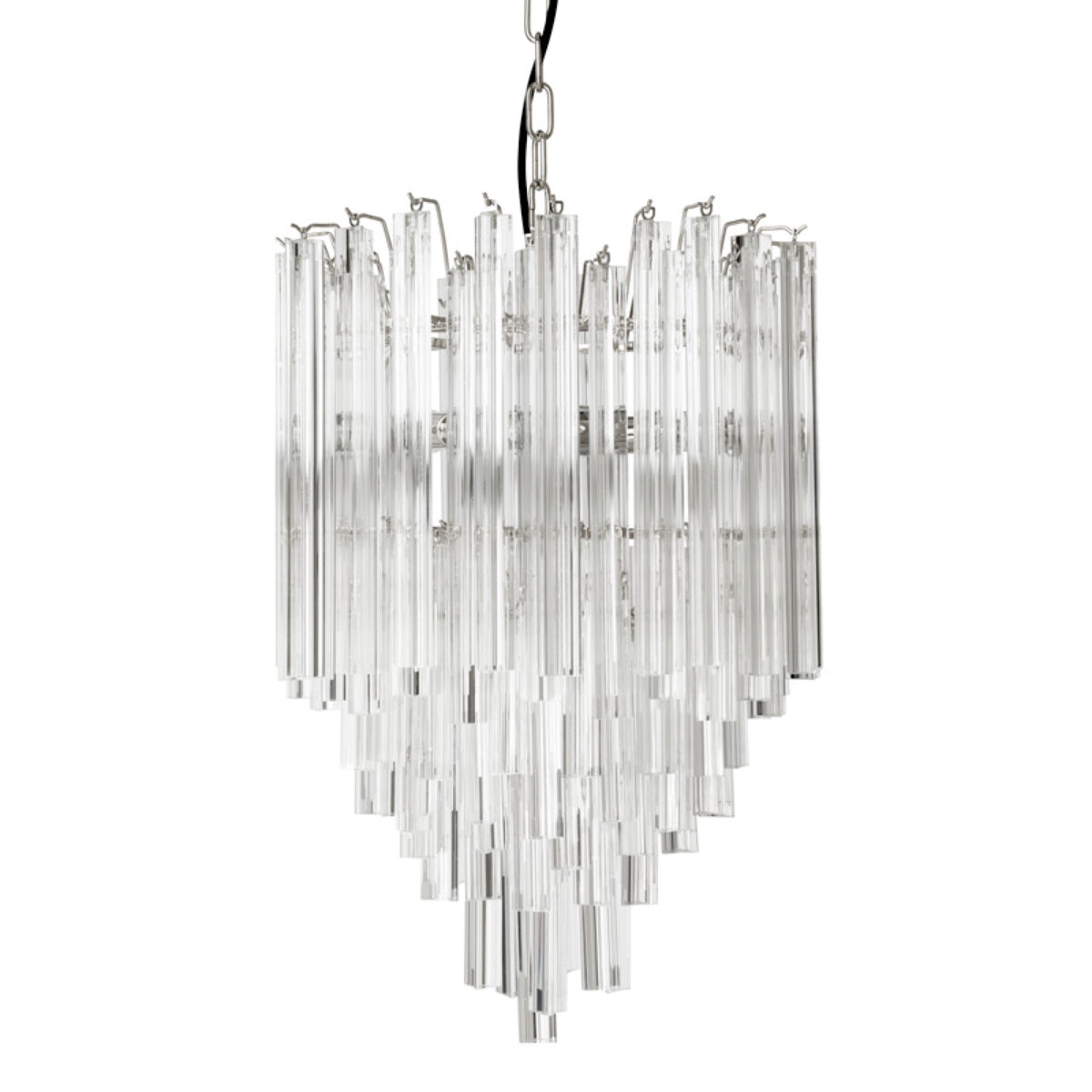 Chandelier en verre clair | Eichholtz Salerno - vue principale | REMO-HOME