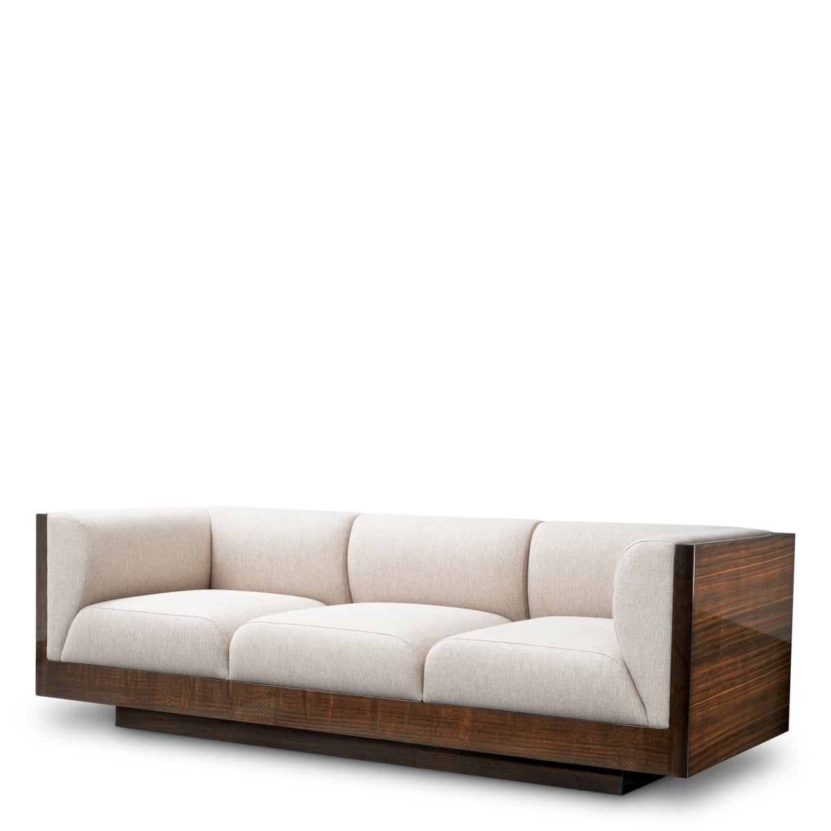 Canapé en placage d'eucalyptus et finition naturelle Loki | Eichholtz Sebastian - vue principale | REMO-HOME