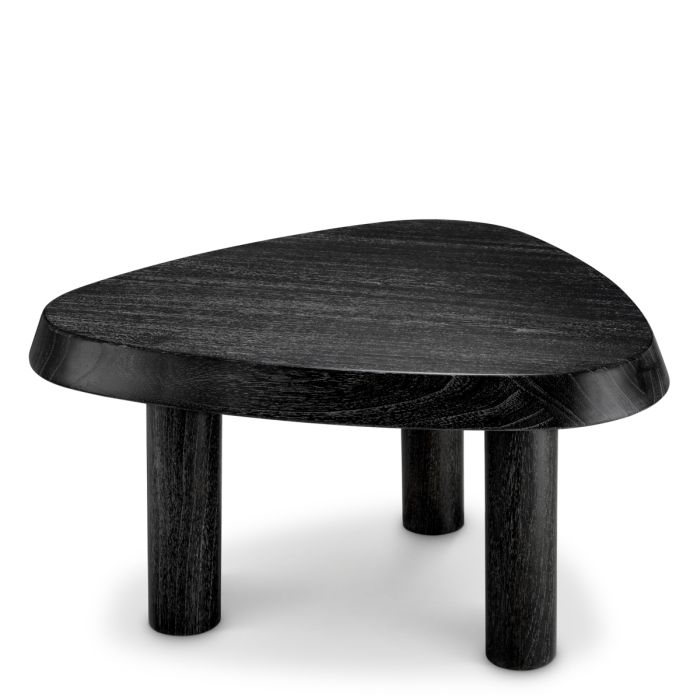 Table basse en bois gris anthracite | Eichholtz Briel L
