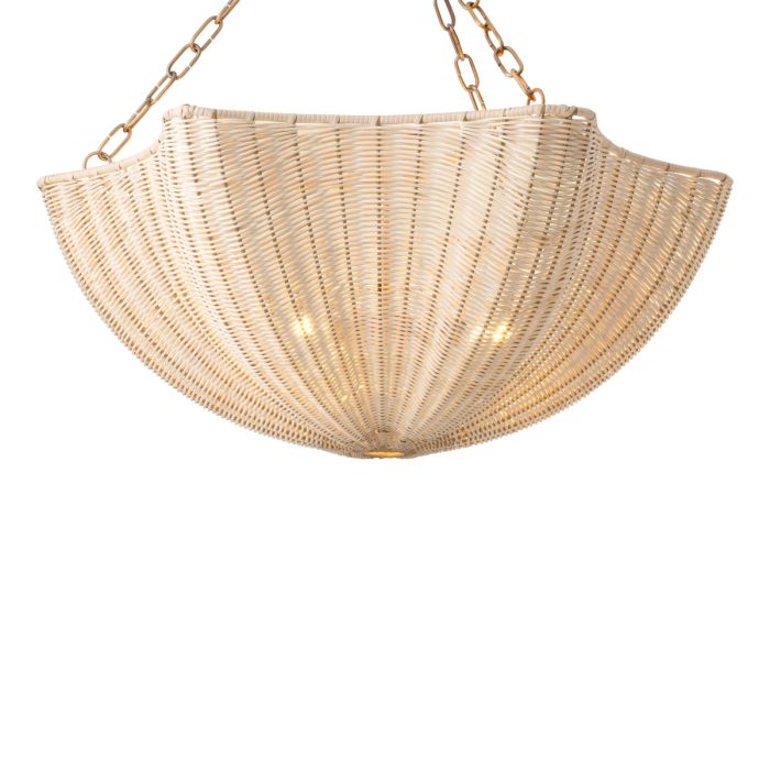 Lustre doré en rotin | Eichholtz Los Palmos
