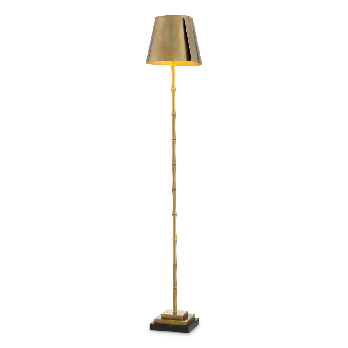 Lampe sur pied en laiton vintage | Eichholtz Seraphina - vue principale | REMO-HOME