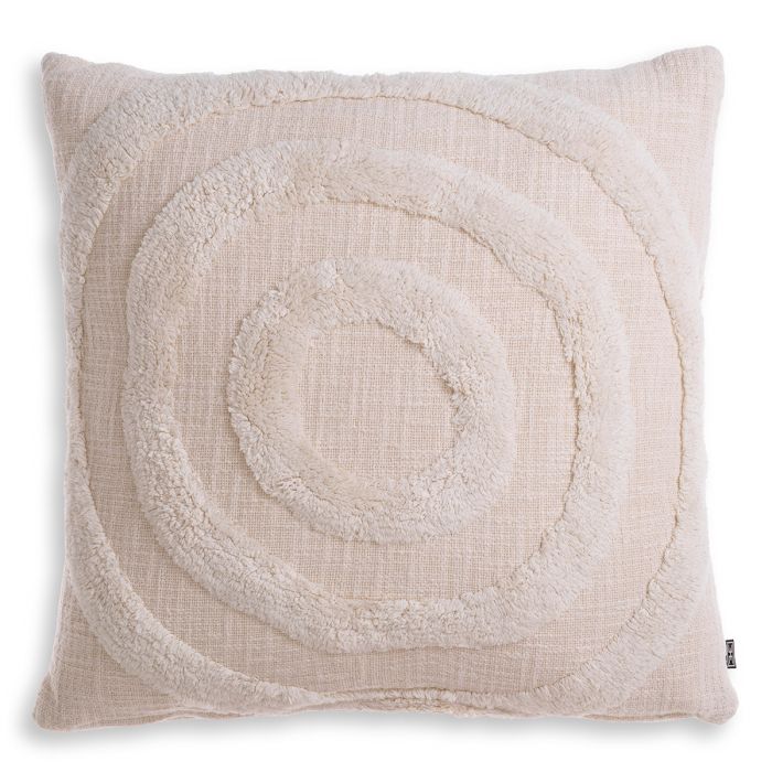Coussin carré en coton blanc cassé | Eichholtz Morpheus L