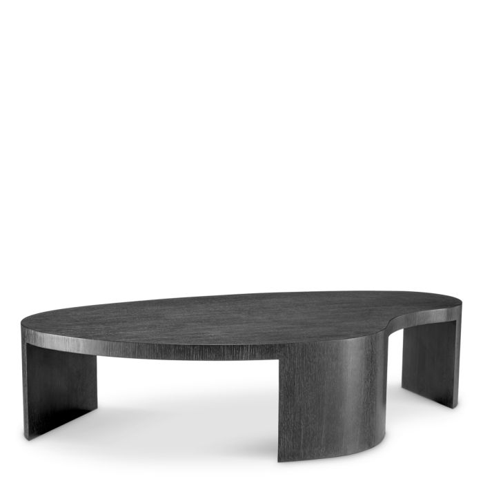Table basse en chêne anthracite | Eichholtz Ancona