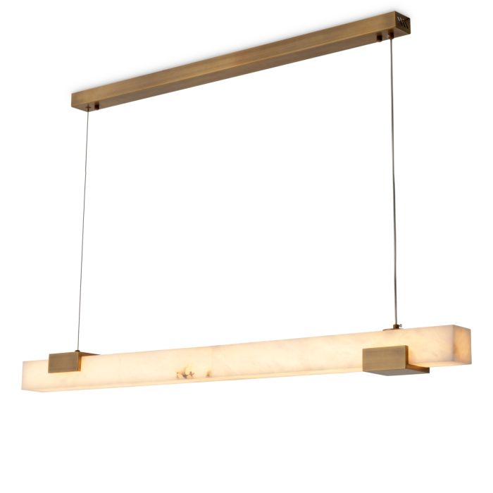 Lustre doré en albâtre | Eichholtz Furore