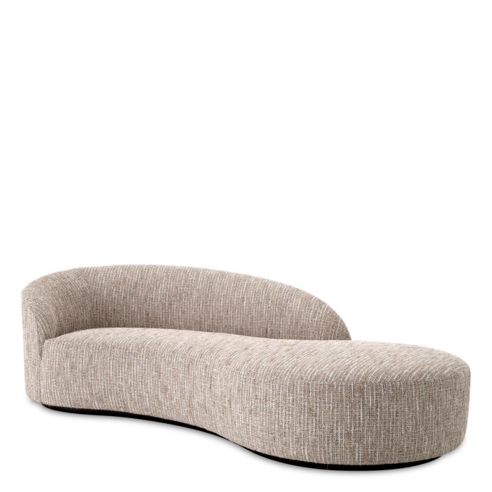 Canapé 2-3 places en tissu Mademoiselle beige | Eichholtz Bernd