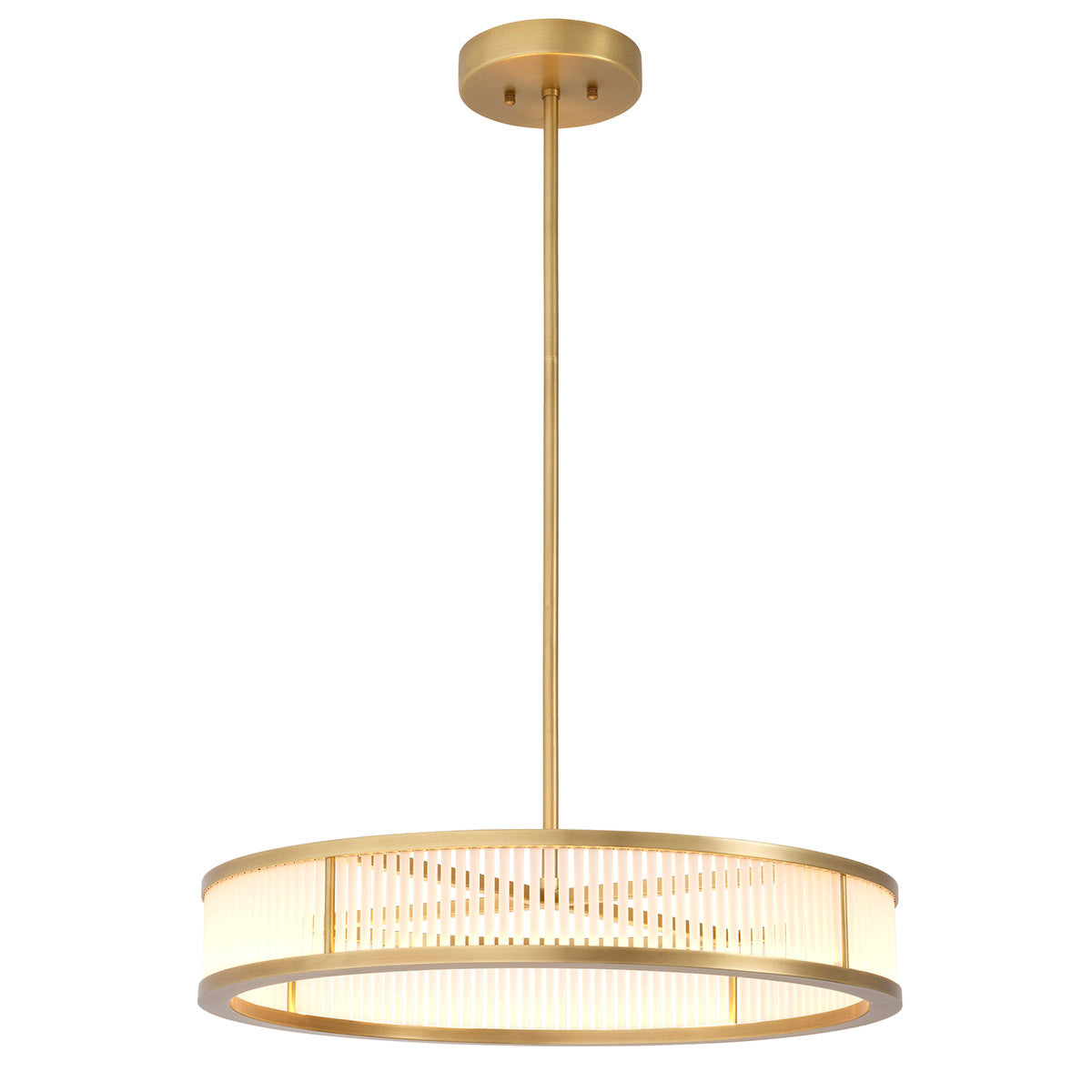 Chandelier en laiton antique 70 cm | Eichholtz Thibaud S - vue principale | REMO-HOME