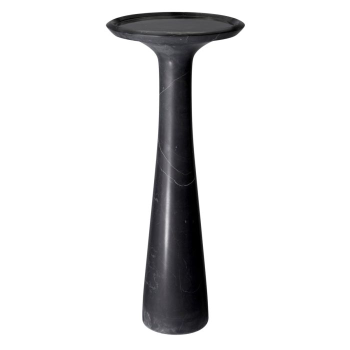 Table d'appoint en marbre noir | Eichholtz Pompano High