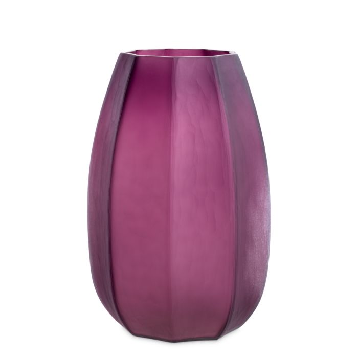 Vase en verre soufflé violet | Eichholtz Tiara S