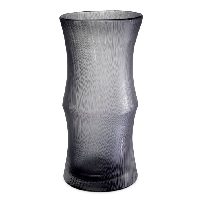 Vase en verre soufflé gris | Eichholtz Thiara