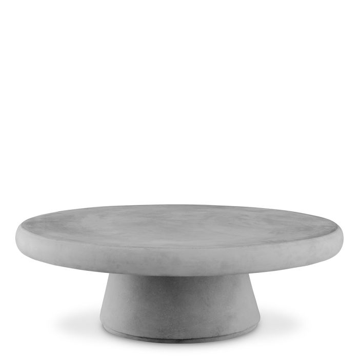 Table basse extérieur en béton gris | Eichholtz Cleon