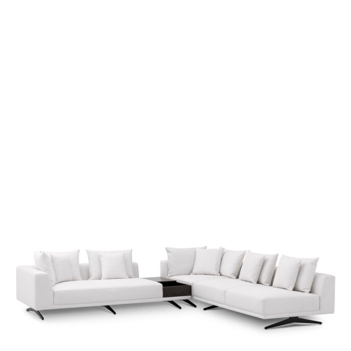 Canapé 4-5 places en tissu blanc | Eichholtz Endless