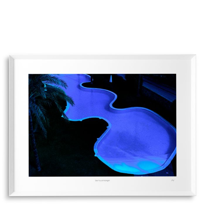 Photographie noire et mauve | Eichholtz See you at midnight