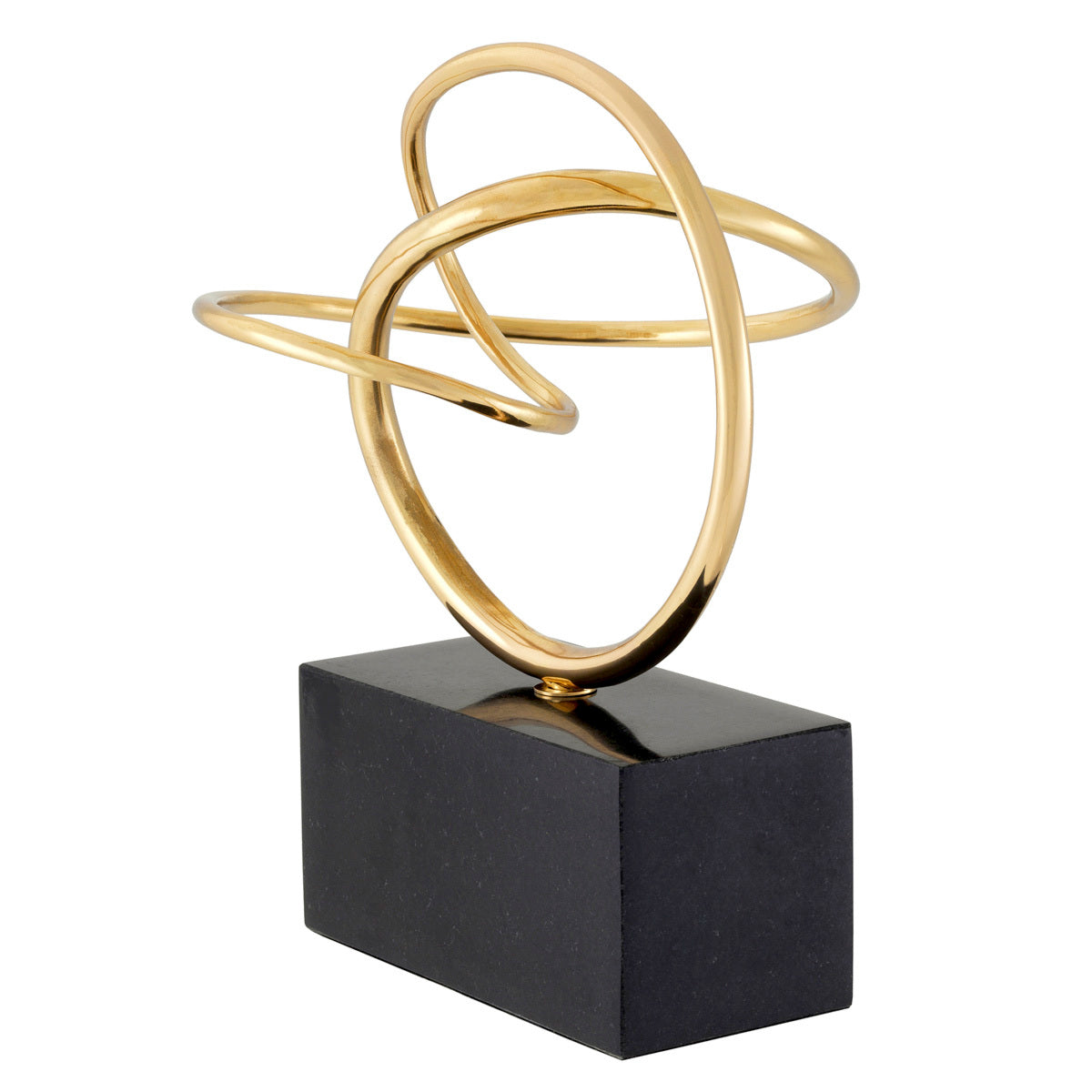 Objet Frank en laiton poli et base en granit | Eichholtz Frank - vue principale | REMO-HOME