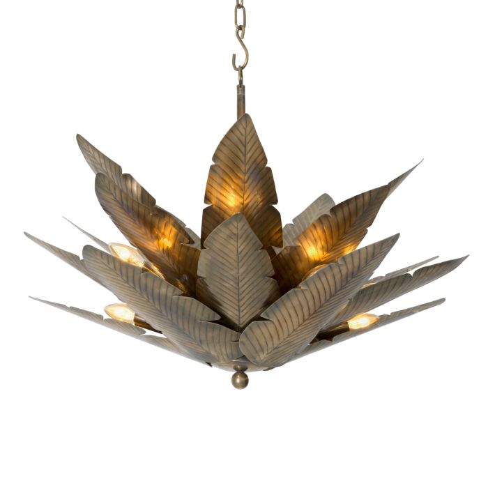 Lustre doré en laiton vieilli | Eichholtz Varano