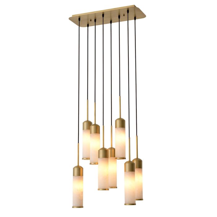 Lustre doré en albâtre | Eichholtz Eos