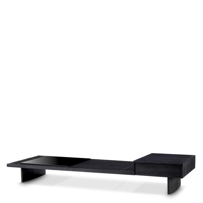 Table basse en chêne anthracite | Eichholtz The Crest