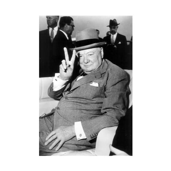 Photographie d'art Churchill Peace 100X150 - Plexiglass | Andrew Ma... - vue principale | REMO-HOME