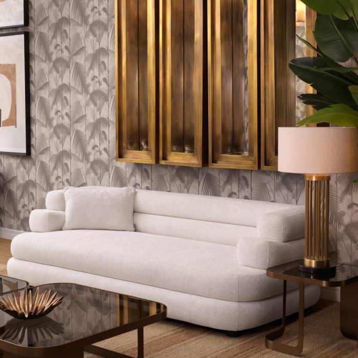 Miroir rectangulaire en laiton vieilli | Eichholtz Magenta S
