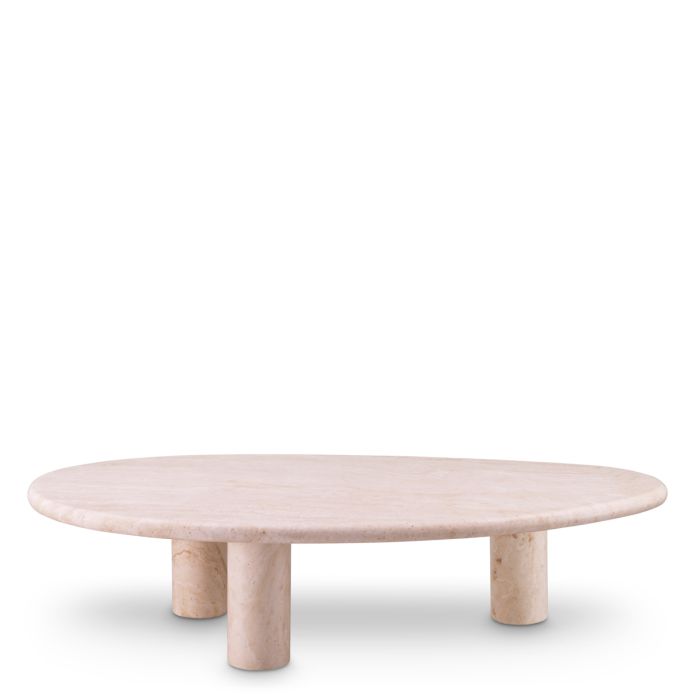 Table basse en travertin | Eichholtz Prelude