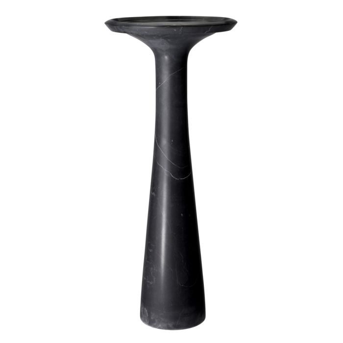 Table d'appoint en marbre noir | Eichholtz Pompano High