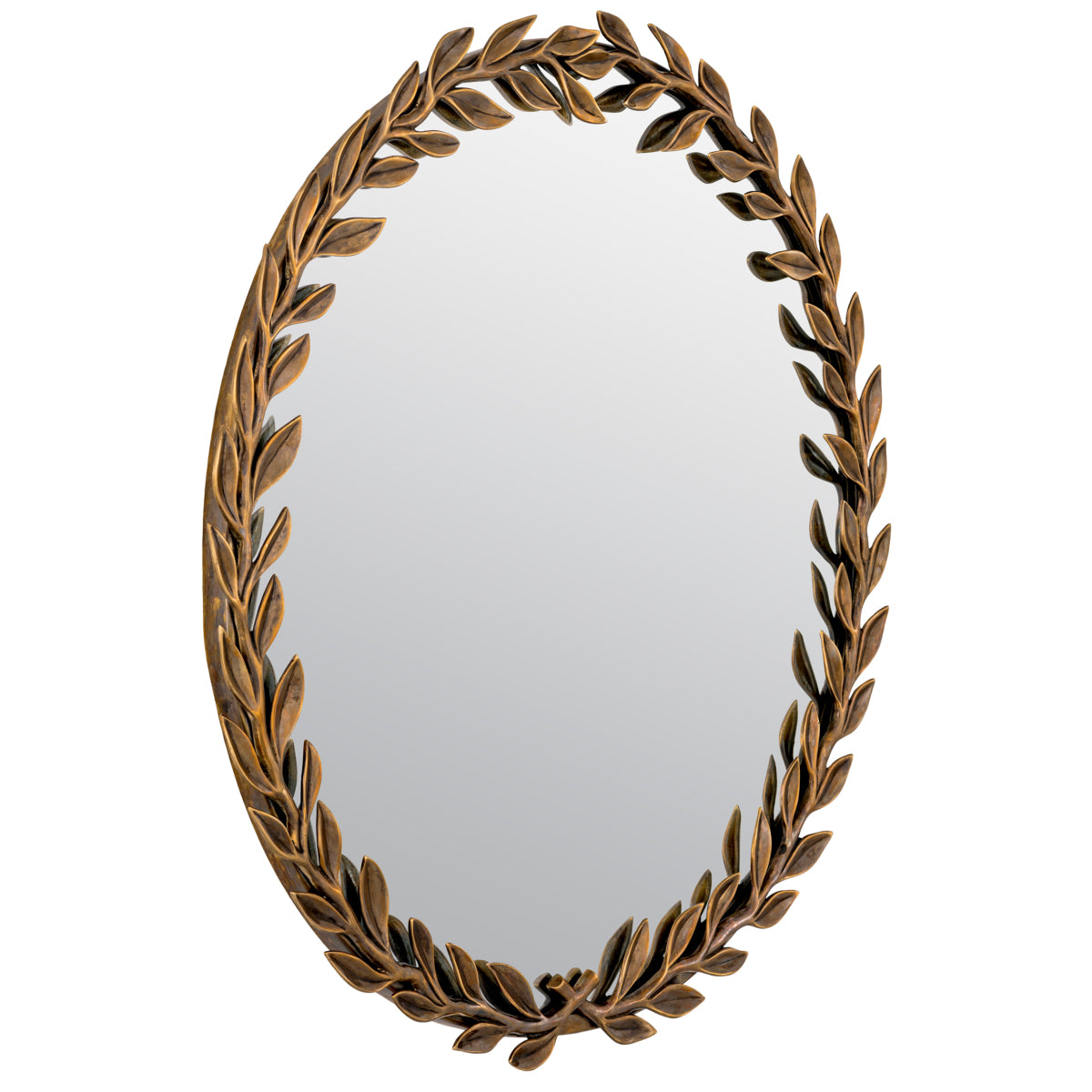 Miroir en laiton vintage | Eichholtz Duras - vue de détail | REMO-HOME