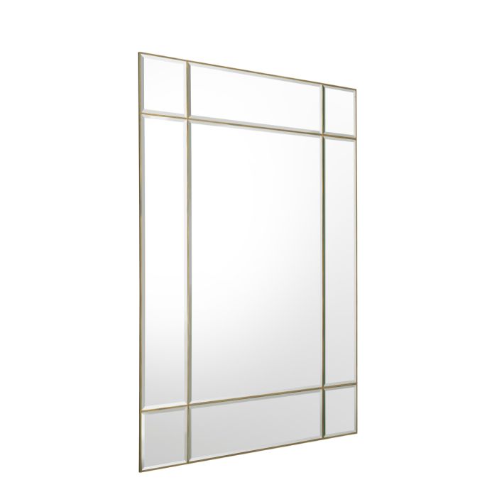 Miroir rectangulaire en laiton | Eichholtz Beaumont XL