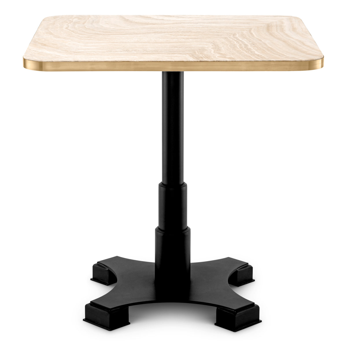 Table à manger en travertin carré | Eichholtz Avoria - vue de détail | REMO-HOME