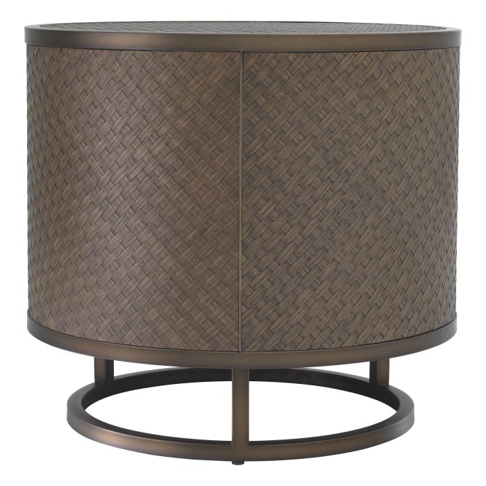 Table d'appoint en chêne tressé | Eichholtz Napa Valley
