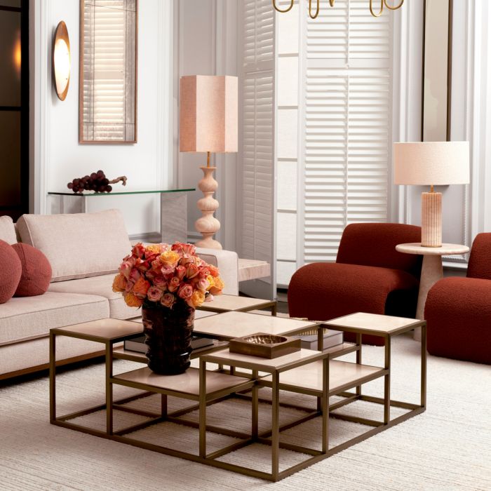 Tapis en laine ivoire 200 x 300 cm | Eichholtz Torrance