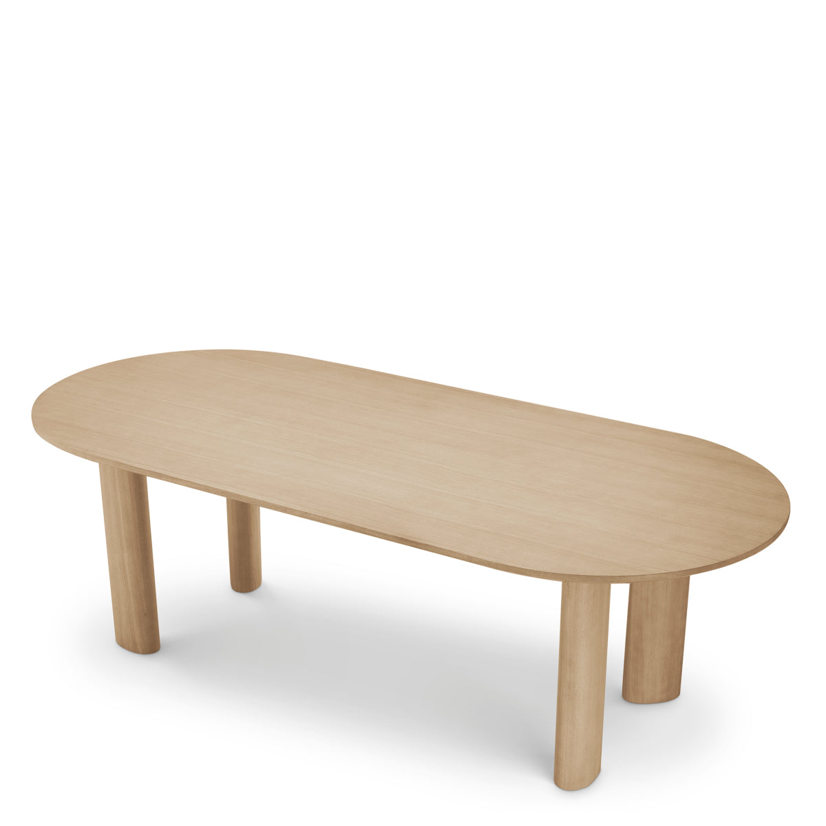 Table à manger en teck naturel | Eichholtz Mogador S - vue de détail | REMO-HOME