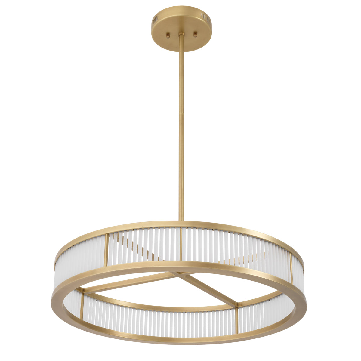 Chandelier en laiton antique 70 cm | Eichholtz Thibaud S - vue de détail | REMO-HOME