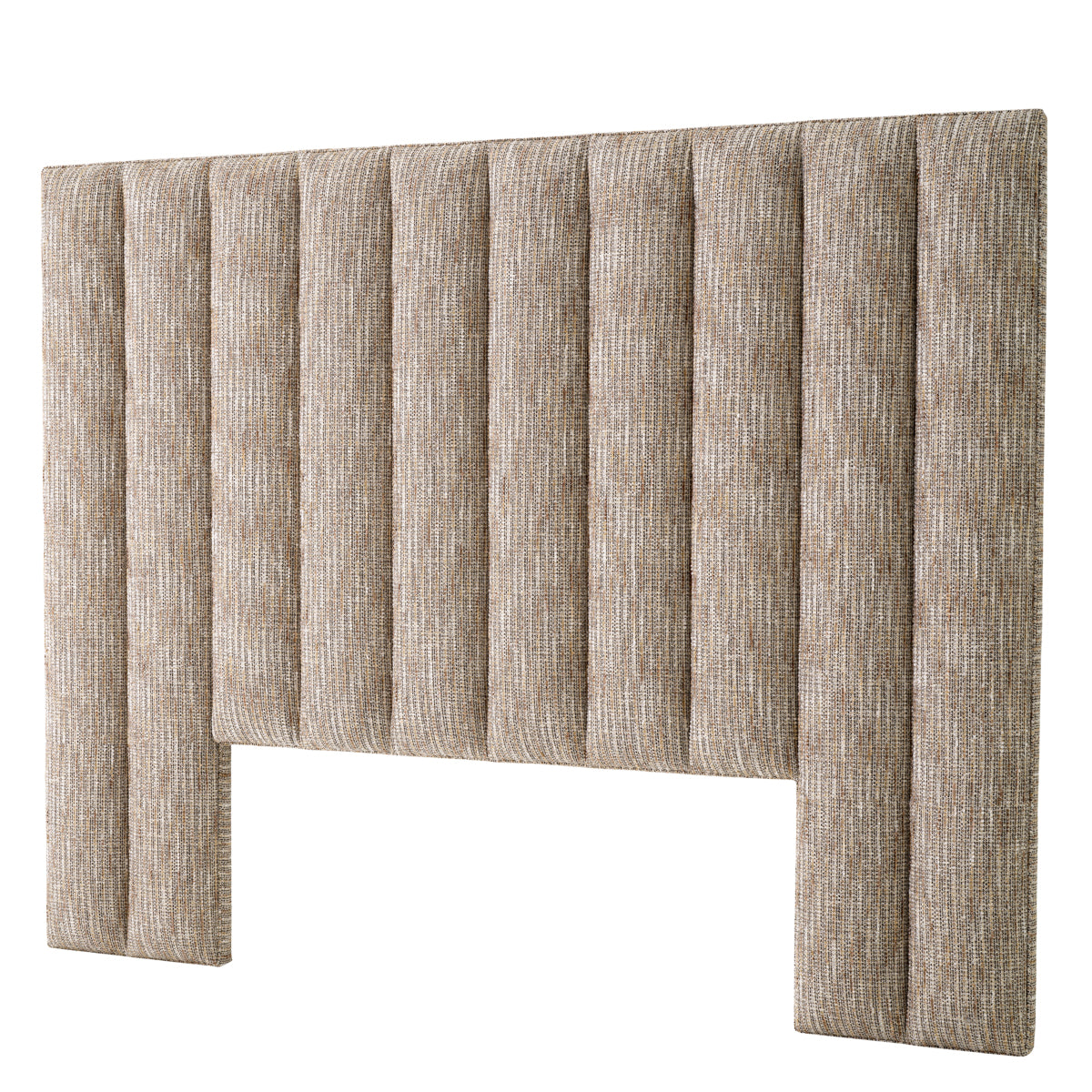 Tête de lit en tissu bouclé crème | Eichholtz Ditmar - vue de détail | REMO-HOME