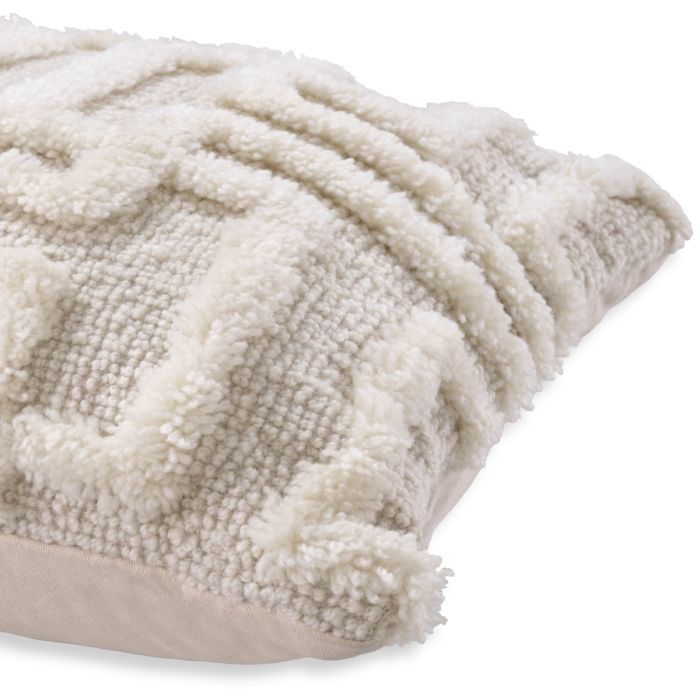 Coussin carré en tissu ivoire | Eichholtz Amphion L