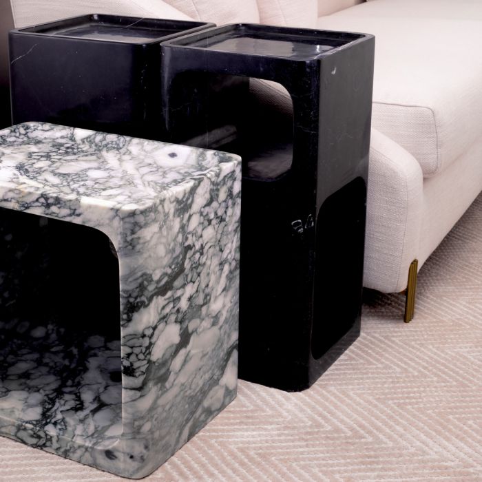Table d'appoint en marbre noir | Eichholtz Adler