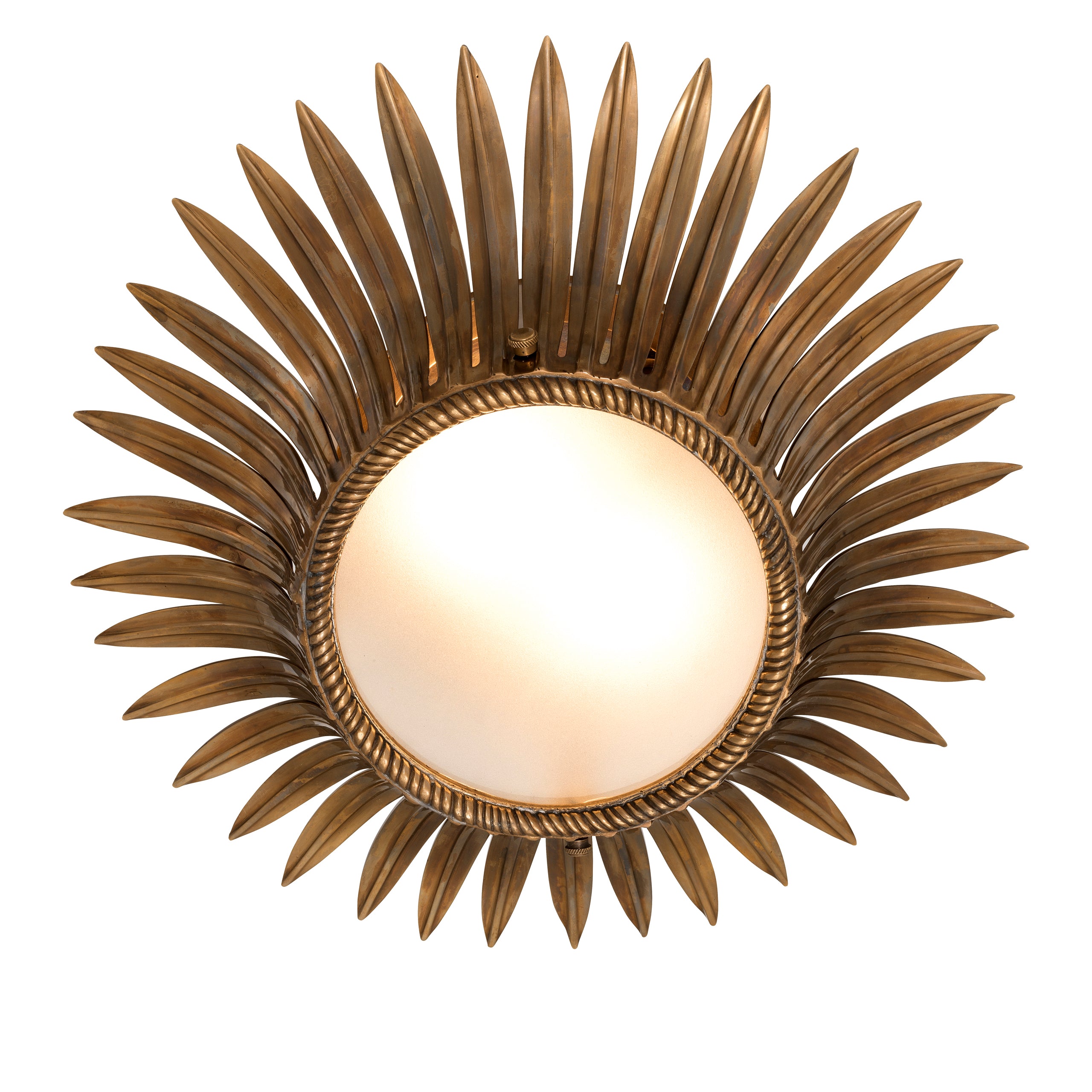 Plafonnier en laiton vintage | Eichholtz Nuvole - vue de détail | REMO-HOME