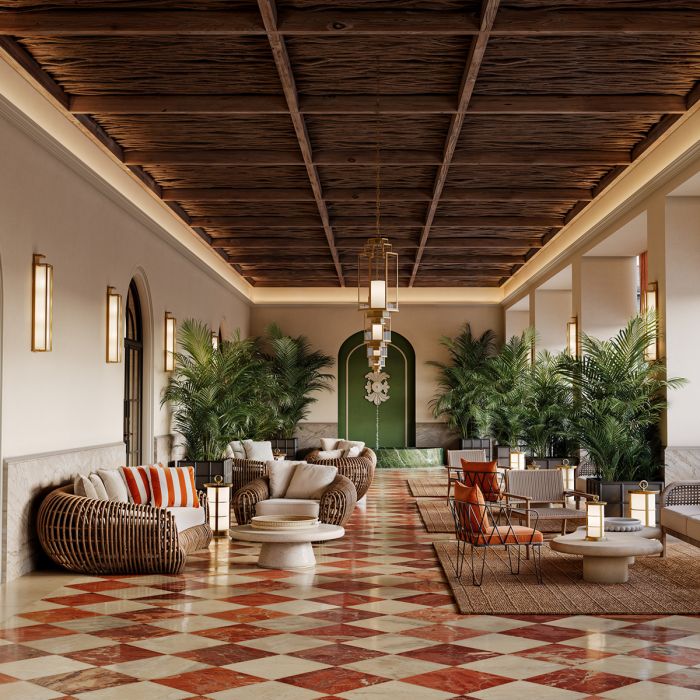 Jardinière en bronze | Eichholtz Grid M
