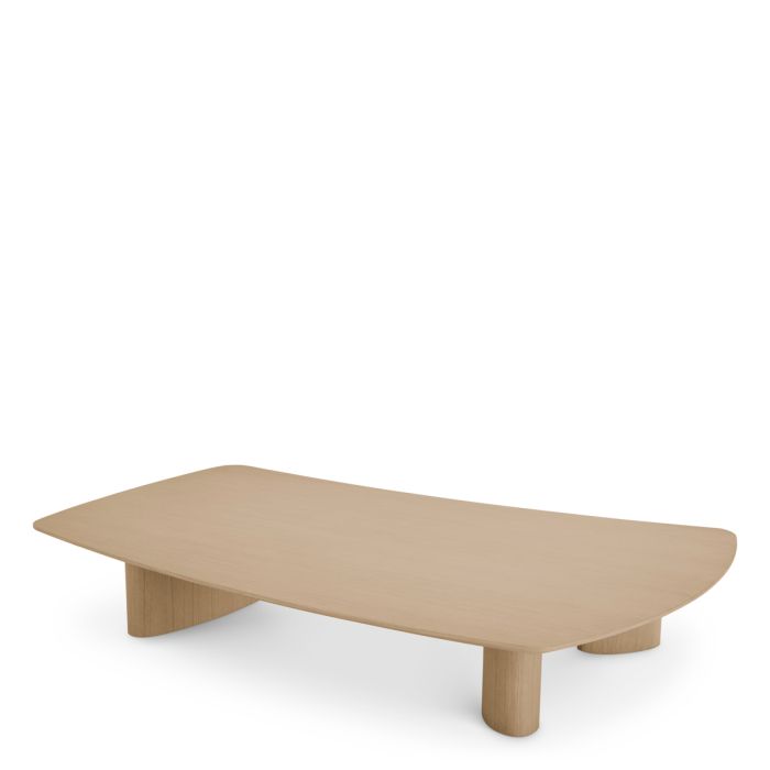 Table basse en chêne marron | Eichholtz Bergman