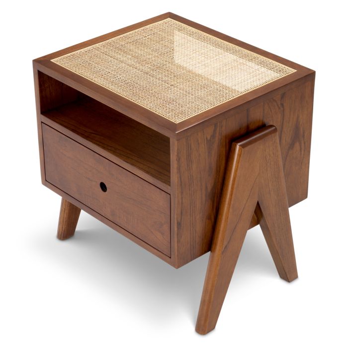 Table de chevet en bois marron | Eichholtz Latour