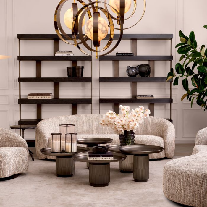 Table basse en bronze (lot de 2) | Eichholtz Zachary