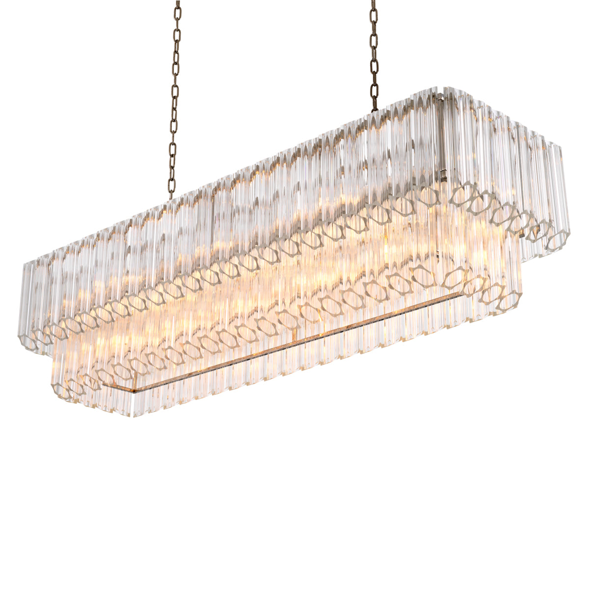 Chandelier en nickel | Eichholtz Vittoria - vue de détail | REMO-HOME