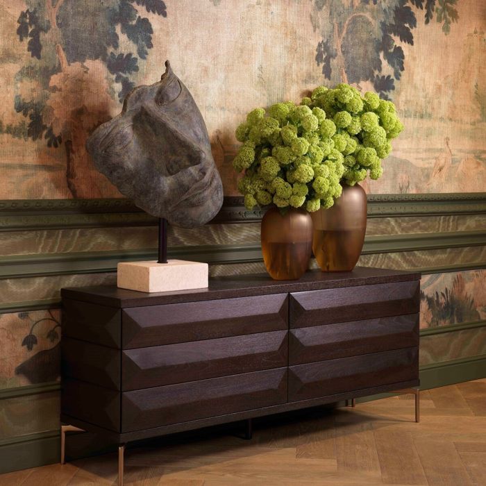 Vase en verre soufflé ambré | Eichholtz Zenna M